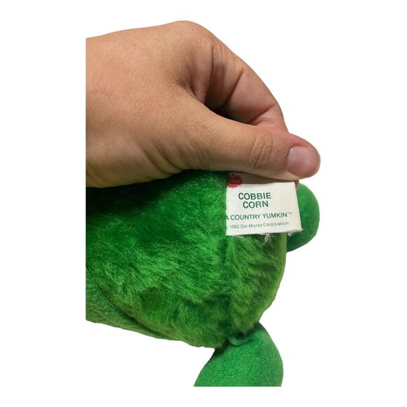 6 Del Monte Country Yumkins Fruit Vegetable Crow Tomato Corn Plush Vintage 1980s - Picture 5 of 13